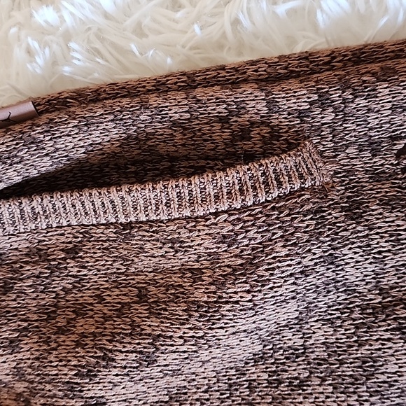 Jordan Brown Textured Knit Pants Brand New Slim Fit - Picture 6 of 15